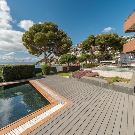 Apartamento Con Gran Terraza Delante Del Mar Росас Экстерьер фото