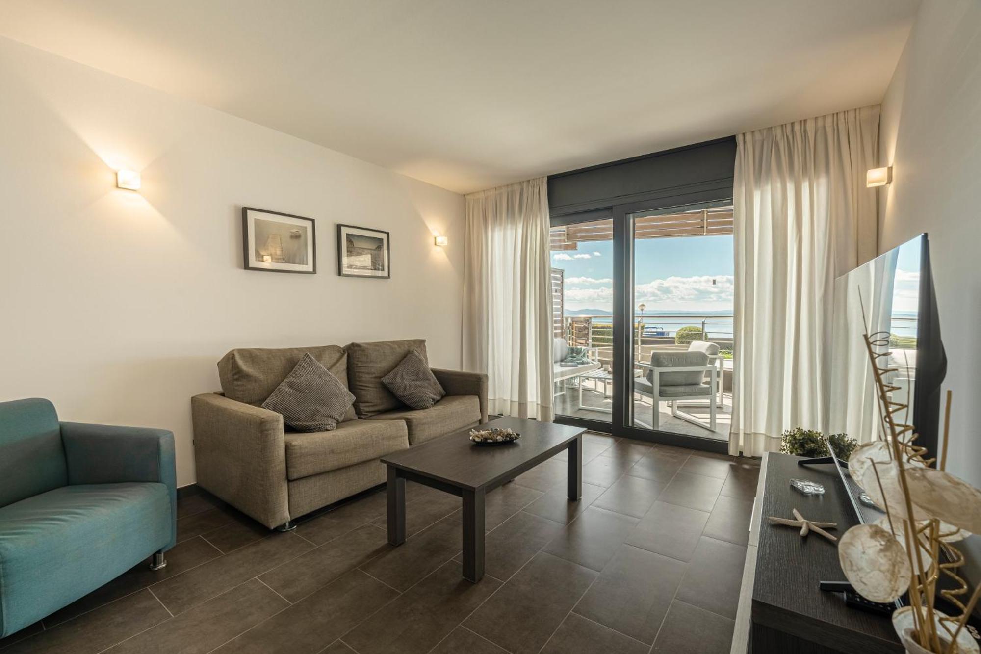 Apartamento Con Gran Terraza Delante Del Mar Росас Экстерьер фото